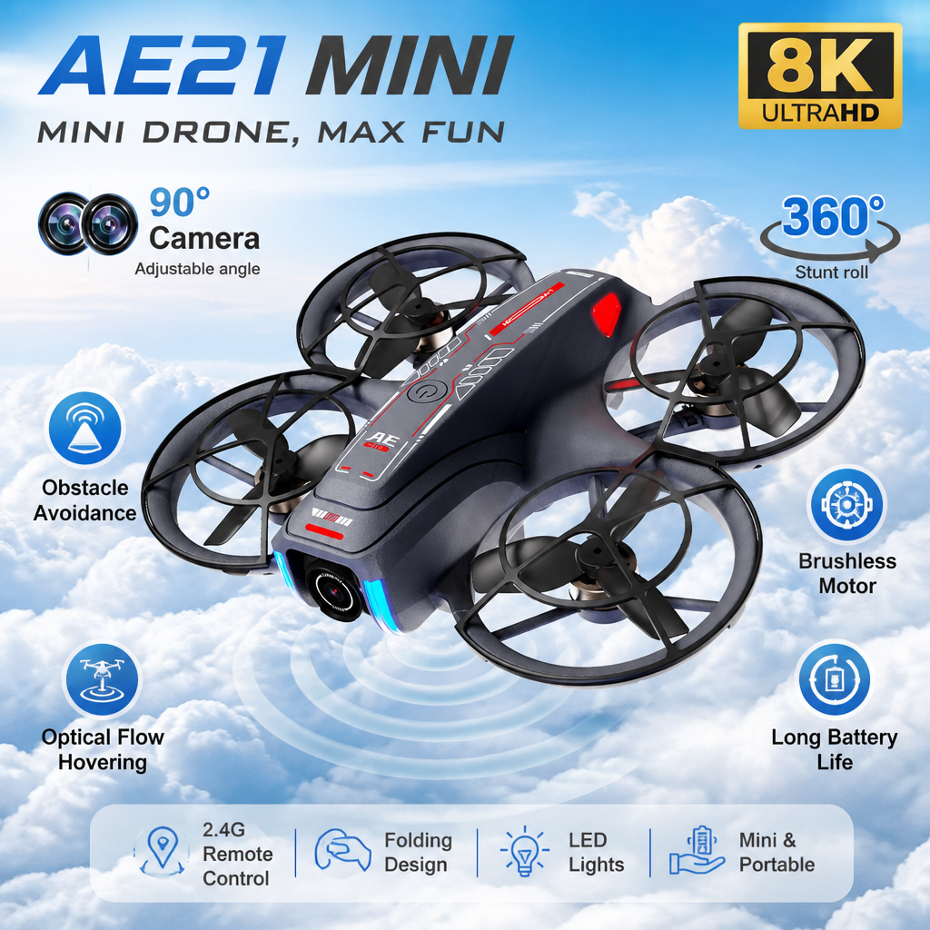 Drone Kit Professional - Introduction Drone GPS 8K Professional HD