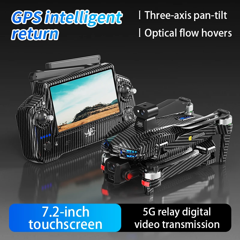 Drone Kit Long Range - 2025 AE60 URTLA GPS Drone 8K