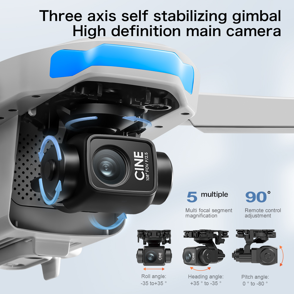 S-X1 MAX GPS Drone with 3-Axis – Drone Kit Long Range Bewertung und Preis