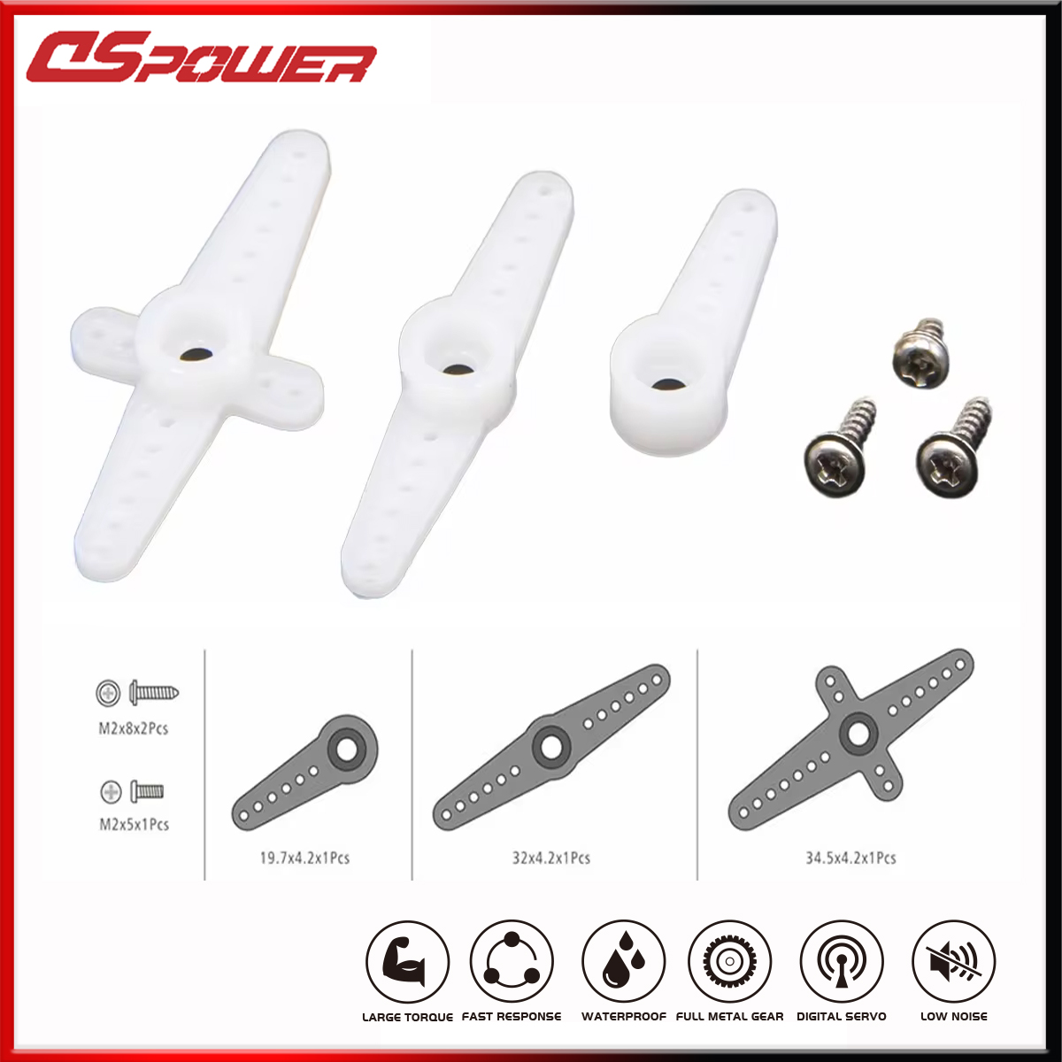 DSpower 25T 28T RC Servo Arm D – Drone Kit Beginner Bewertung und Preis