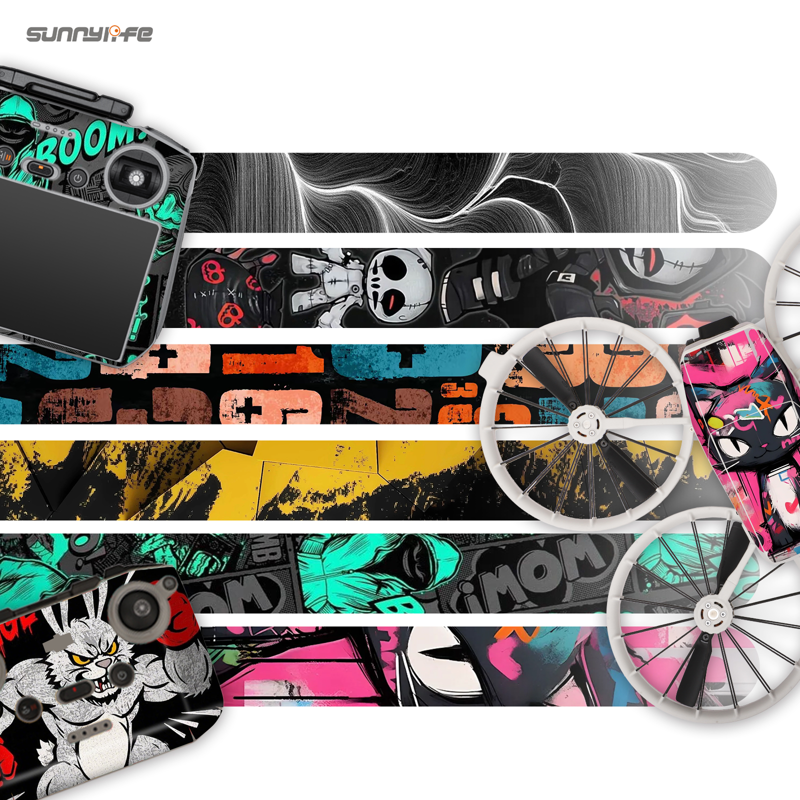 Sunnylife Sticker Kit for DJI  – Drone Kit Waterproof Bewertung und Preis
