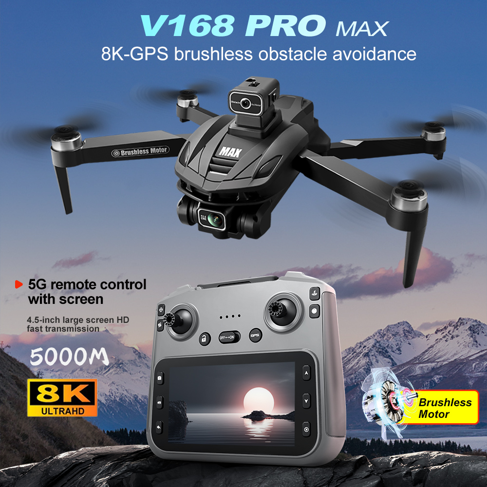 V168 PRO Max GPS Drone 8K Prof – Drone Kit Professional Bewertung und Preis