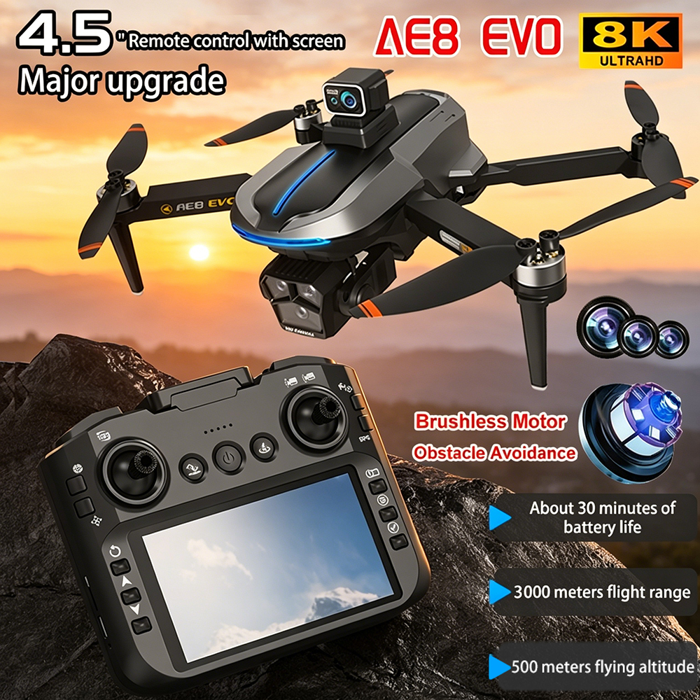 AE8 EVO Drone 4K Professional  – Drone Kit Professional Bewertung und Preis