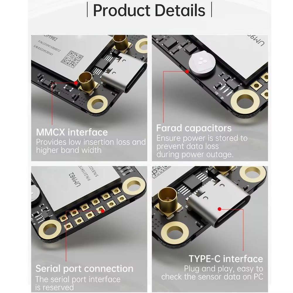 UM982 High-Precision GPS-RTK M – Drone Kit Hexacopter Bewertung und Preis