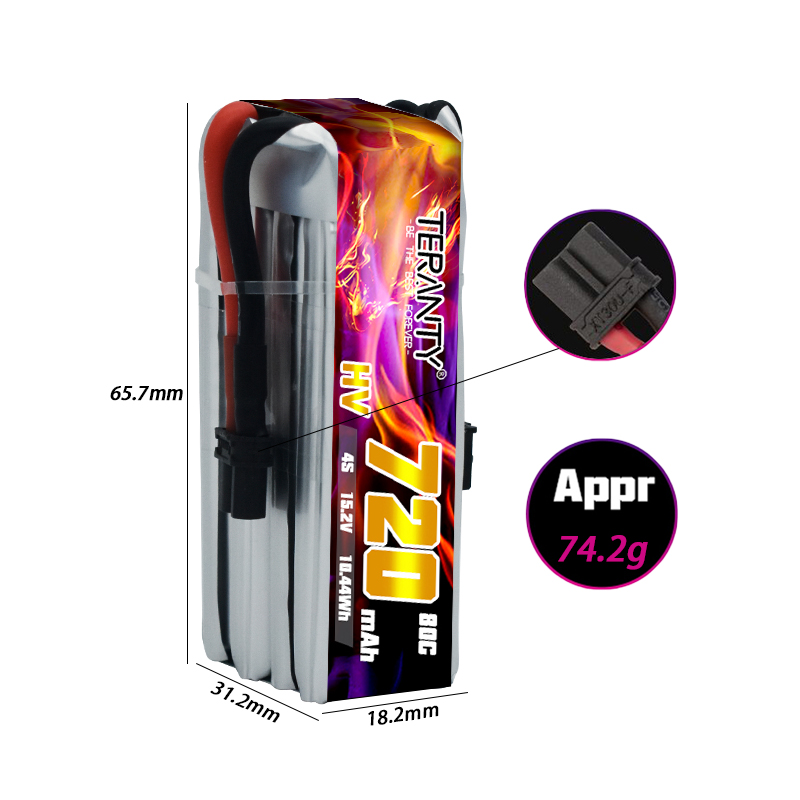 TERANTY 720mAh 4S 15.2V HV Lip – Drone Kit Racing Bewertung und Preis